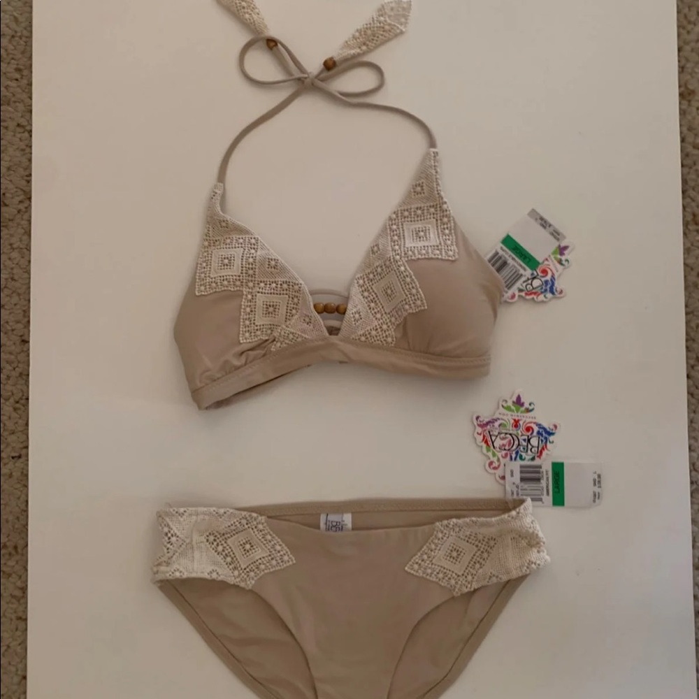 Becca by Rebecca virtue tan Bikini